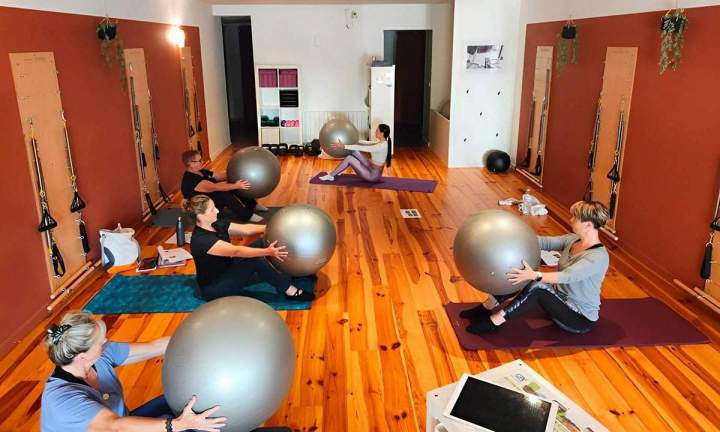 La méthode pilates Larmor-Plage