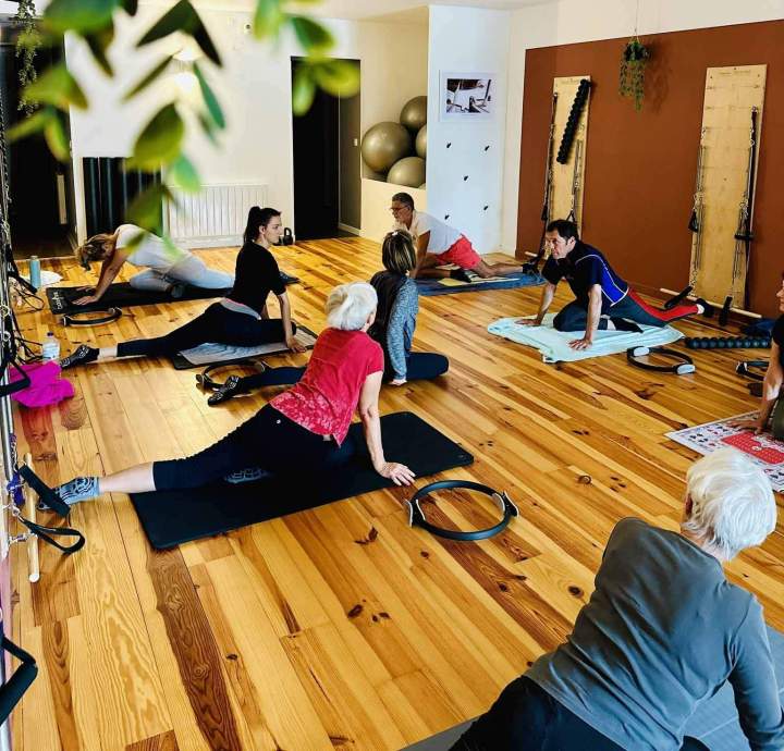 Cours collectifs de pilates Larmor-Plage