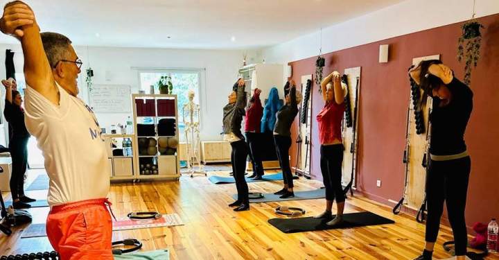 Cours de Pilates, Guidel